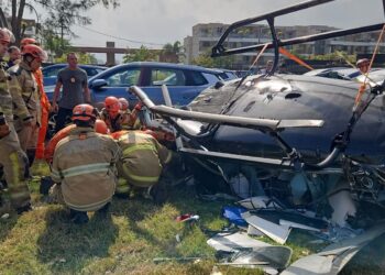 Anac apura se helicóptero que colidiu fazia transporte clandestino