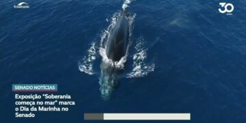 Mostra 'Soberania começa no mar' fica aberta até 12 de junho no Senado