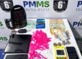 POLÍCIA MILITAR PRENDE SUSPEITO E FRUSTRA COMÉRCIO DE DROGAS DURANTE PATRULHAMENTO