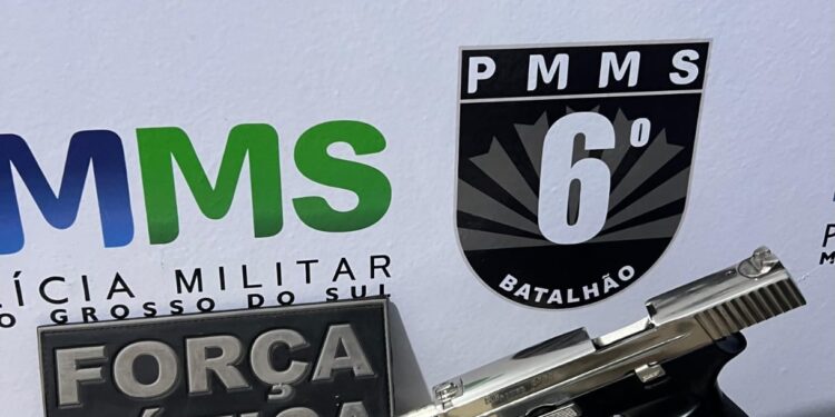 Polícia Militar DE Corumbá Retira Arma de Uso Restrito das Ruas DURANTE PATRULHAMENTO