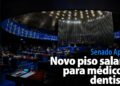 Senado Aprova: Novo piso salarial para médicos e dentistas