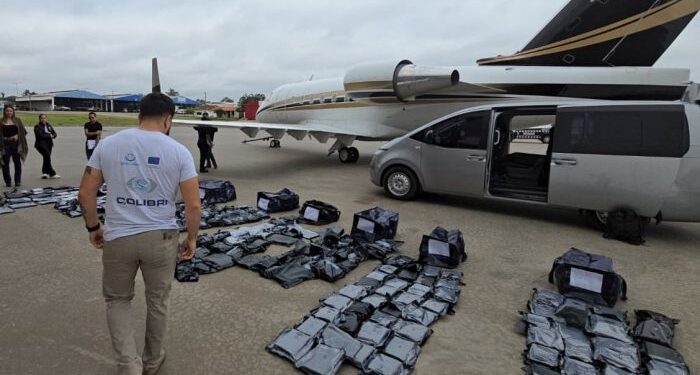 Avião do tráfico é interceptado pela SENAD no Paraguai
