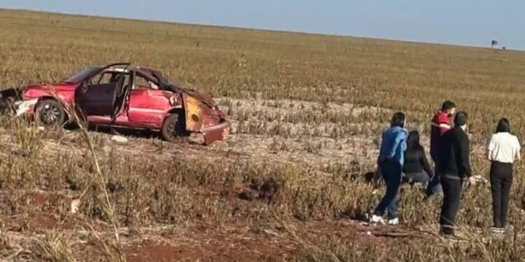 Acidente deixa uma vítima fatal e três feridos entre Amambai e Ponta Porã