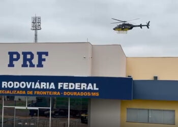 PRF apreende carreta com carga de maconha escondida em soja na MS-276