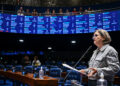 À bancada, em pronunciamento, senadora Teresa Leitão (PT-PE).