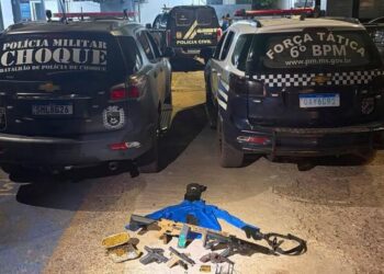 Criminoso morre e arsenal é apreendido após morte de PM em Corumbá