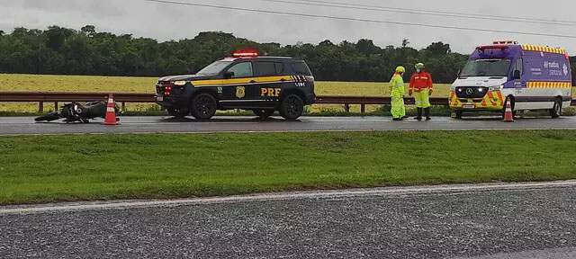 Pista errada, destino fatal: motociclista morre na BR-163