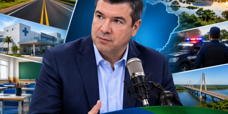 Governador Eduardo Riedel concede entrevista exclusiva à Rádio Nova FM 96.1 nesta quarta-feira