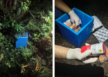 Carga radioativa roubada é achada jogada em terreno de SP