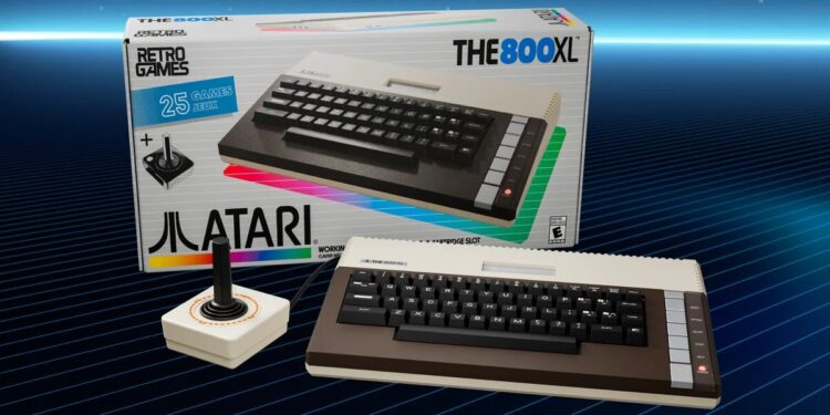 Atari relança PC clássico 800XL com teclado mecânico e suporte a jogos históricos