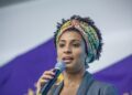 Bolsonaristas ofendem memória de Marielle Franco em ato no Rio