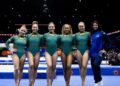 Brasil fica em 5º lugar na final por equipes do Mundial de Ginástica