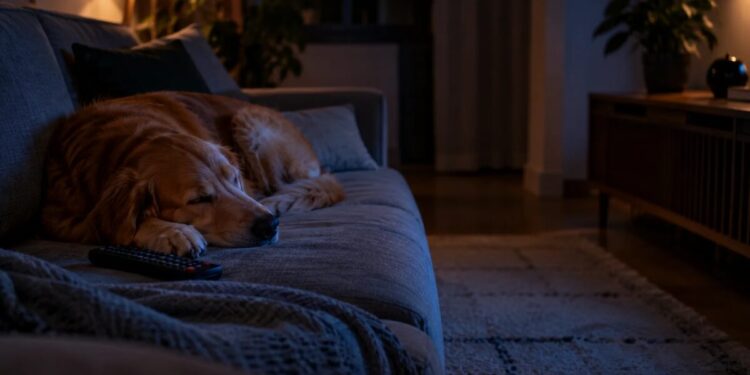 Deixar TV ligada para o pet dormir gasta muita energia? Fizemos as contas