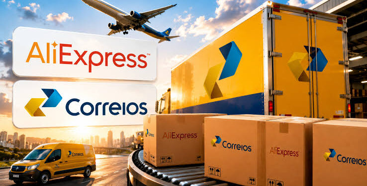 Correios reforçam parceria com AliExpress para acelerar entregas no Brasil
