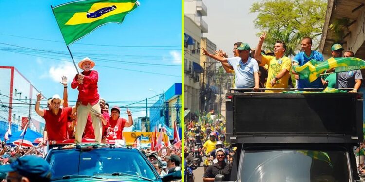 Lula faz comício em Natal e Flávio participa de moto-carreata no Rio