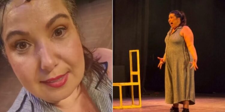 Mariana Xavier confessa medo de encontrar plateia vazia em teatro: 'Eu estava apavorada'