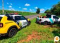 Motociclista fica ferido após perder o controle e cair na PR-182