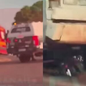 Mulher morre em acidente entre motocicleta e ônibus na MS-497