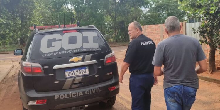 Polícia Civil realiza ação em Aquidauana no âmbito da operação Protetor das Fronteiras