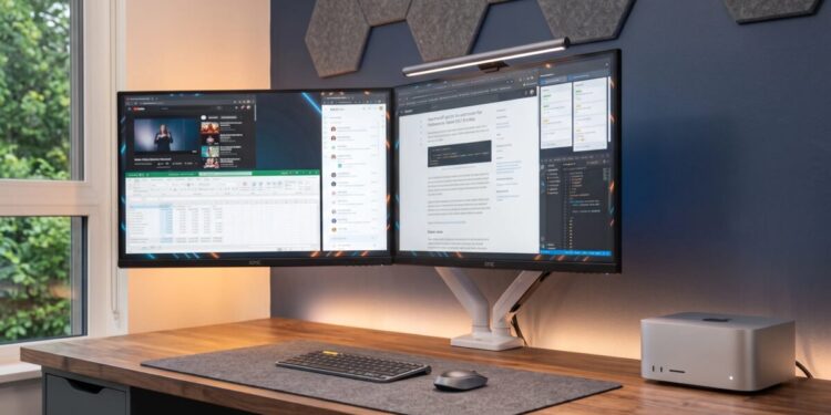 Quais são os benefícios de ter um 2º monitor?