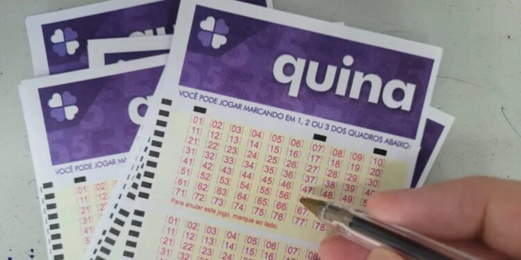 Quina hoje, concurso 7138: confira o resultado sorteado nesta quinta-feira (8)