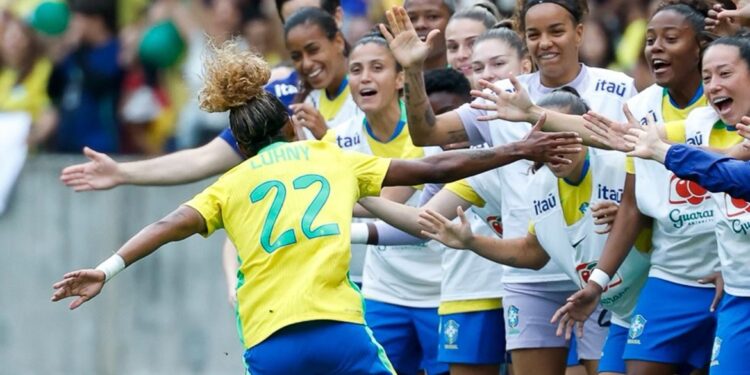 Seleção feminina faz 3 a 1 na Argentina em primeiro jogo no Beira-Rio