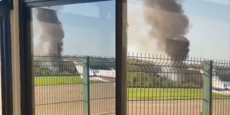 Três policiais morrem após avião da PM cair em Santana do Paraíso, em Minas Gerais
