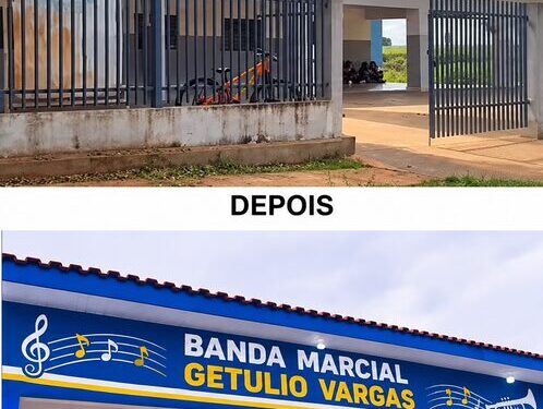 Vereador sugere instalação de letreiro na sede da Banda Marcial Getúlio Vargas
