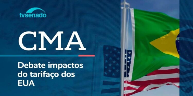 Vídeo: Ao vivo: CMA debate efeitos do tarifaço dos EUA sobre o Brasil - 22/10/26