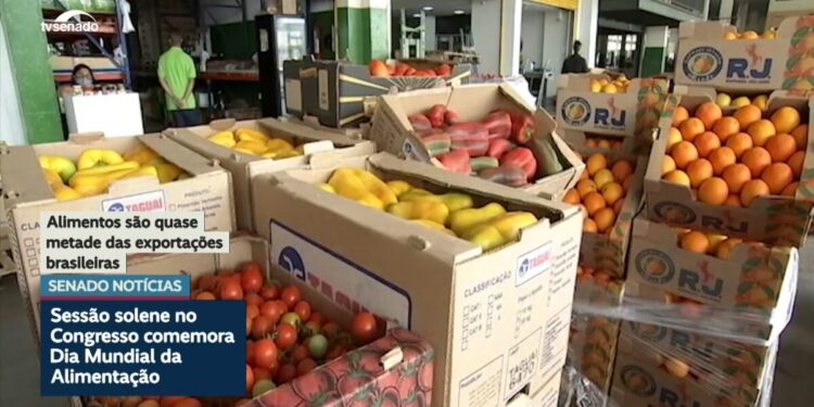 Vídeo: Sessão solene no Congresso comemorou Dia Mundial da Alimentação