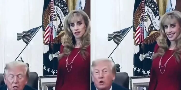 Visita de bilionária a Trump no Salão Oval dispara teorias da conspiração: 'Alien?'